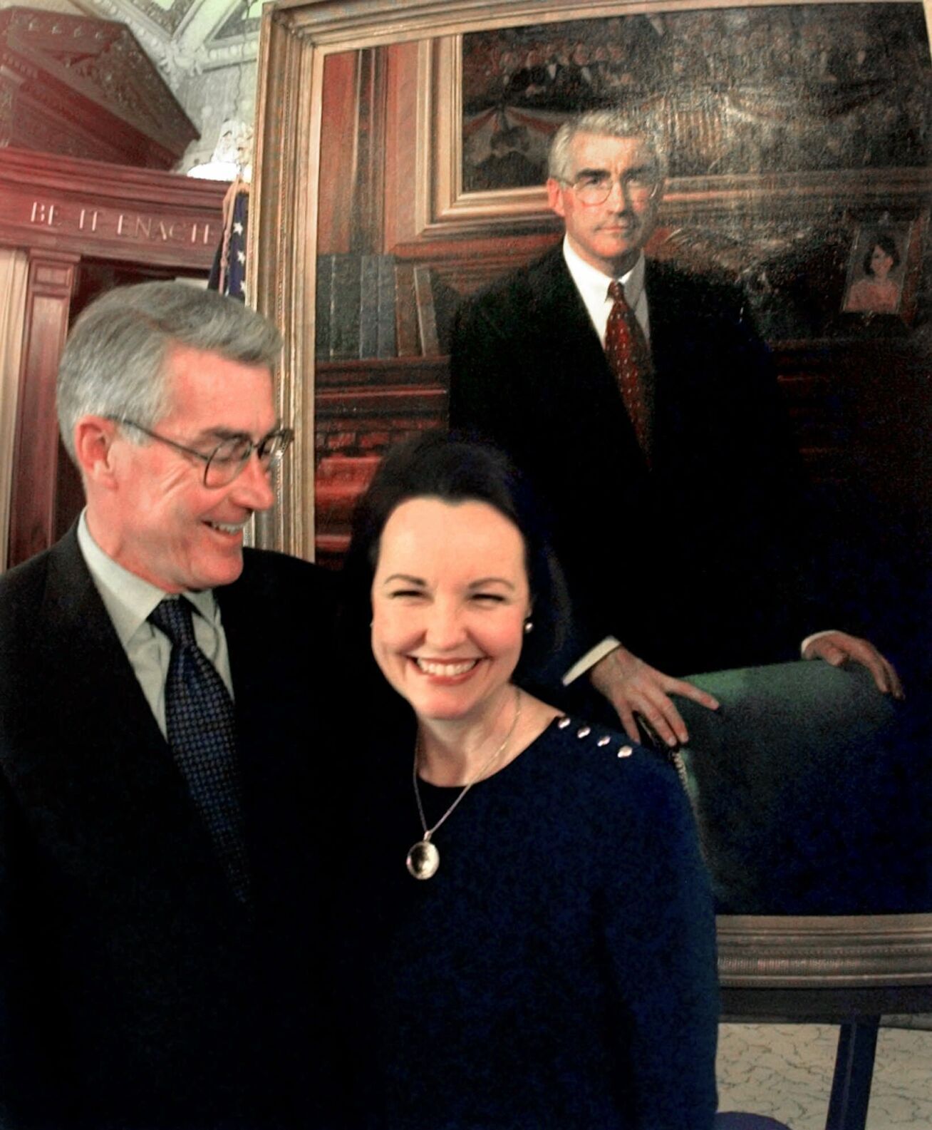 Jim and Brenda Edgar, 2000